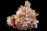 Orange Creedite Crystal Cluster - Durango, Mexico #79388-1